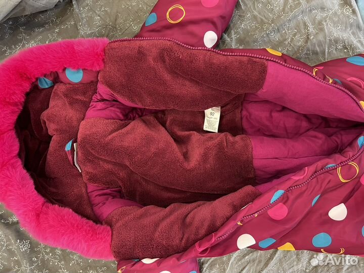 Зимний комбинезон 92 новый