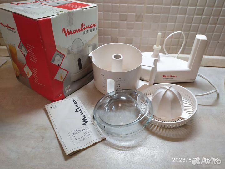 Соковыжималка для цитрусовых Moulinex