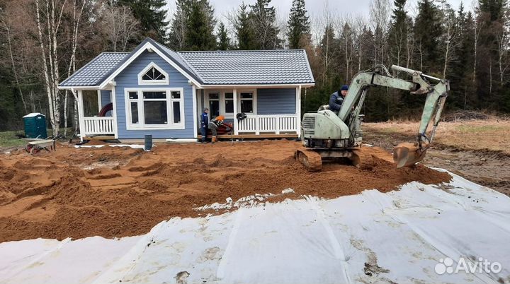 Дренаж участка, Ливневка, осушение под ключ