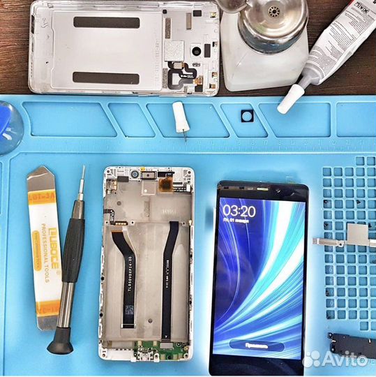 Ремонт телефонов планшетов ноутбуков очков часов