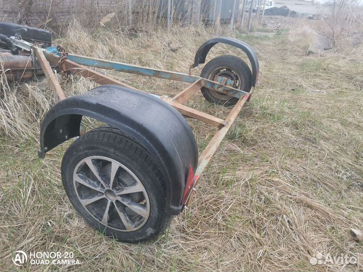 Прицеп подкатной лафет