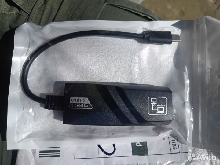 Сетевой адаптер type C на RJ45