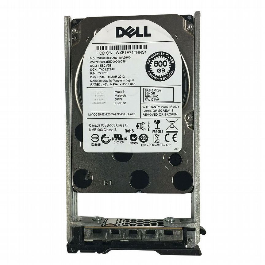 [C5R62] Жесткий Диск Dell 600gb Sas 2,5 C5r62