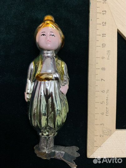 Елочные игрушки СССР снеговик