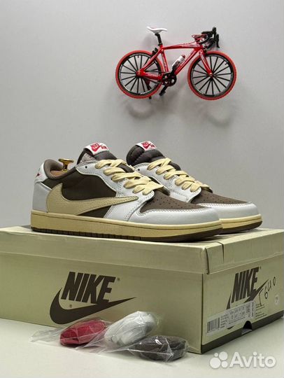 Кроссовки Nike Air Jordan 1 Low x Travis Scott