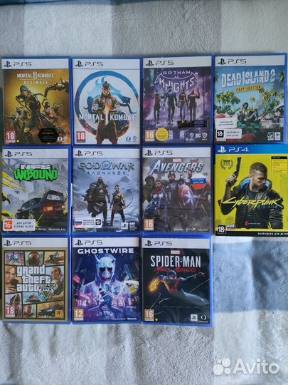 Игры для приставок ps5