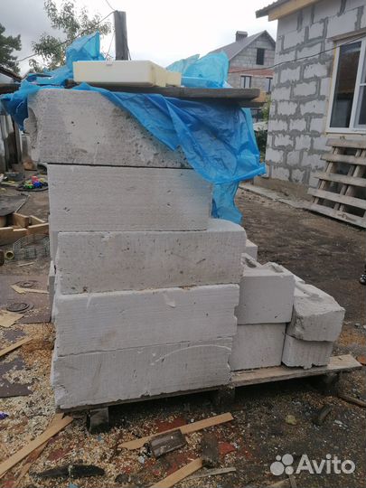 Газобетонные блоки остатки