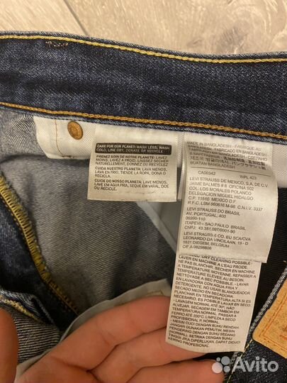 Джинсы levis 751
