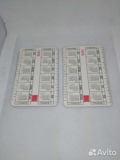 Карманные календарики Олимпиада 80