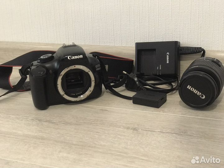 Зеркальный фотоаппарат canon 1100d
