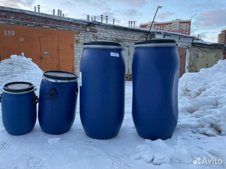 Бочка пластиковая