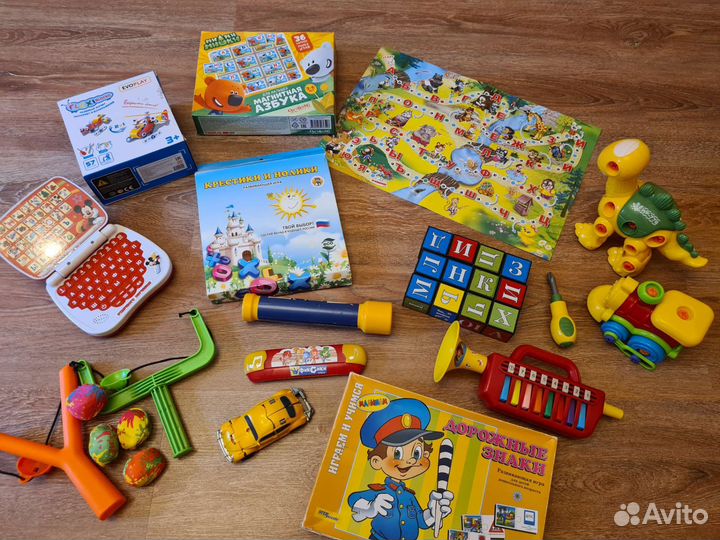Игрушки пакетом