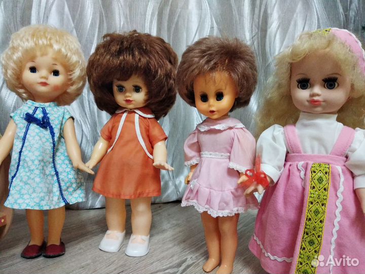Куклы и пупсы современные и ретро