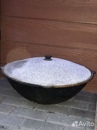 Казан чугунный 22 литра