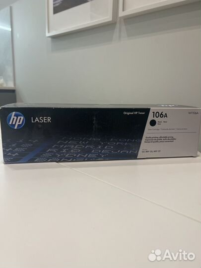 Картридж HP toner 106A оригинал