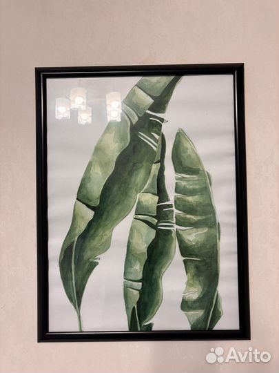 Картины интерьерные акварелью