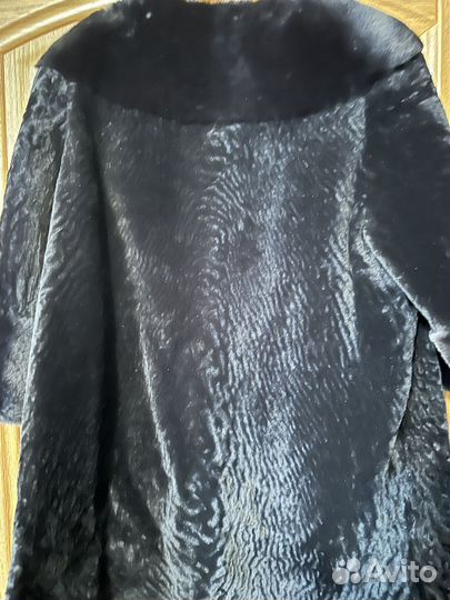 Шуба из мутона