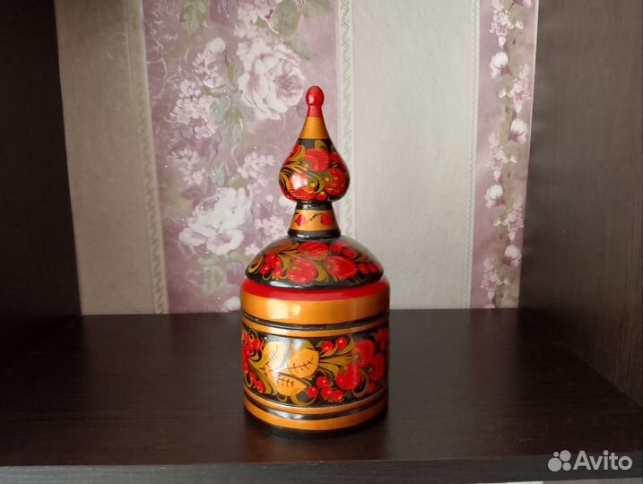 Хохлома, посуда