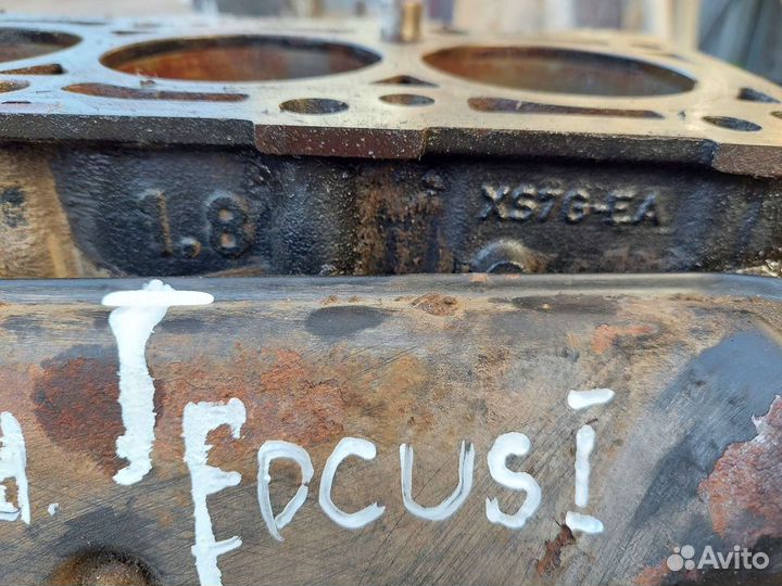 Блок цилиндров двигателя ford focus 1. 1.8