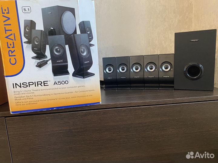 Creative A500 Колонки активные 5.1