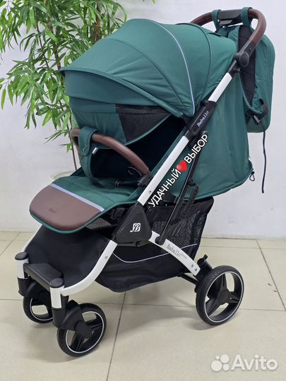 Новая коляска Baballo Future 2024 (зелёный)