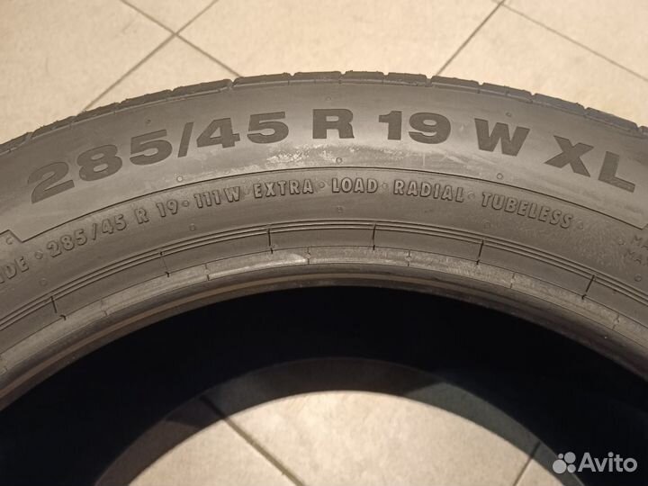 Continental ContiSportContact 5 SSR 255/50 R19 и 285/45 R19