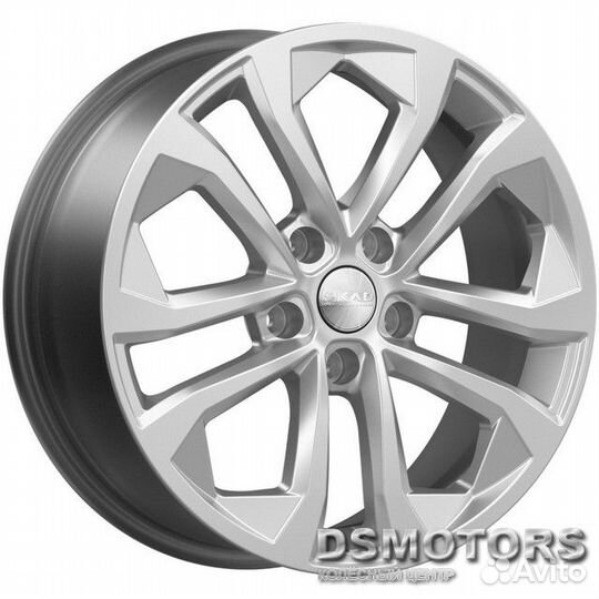 Диски Тукан 7/17 5x114.3 ET45 d67.1 toyota silver