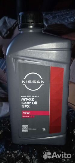 Масло трансмиссионное Mt-Xz Gear Oil Nfx 75w