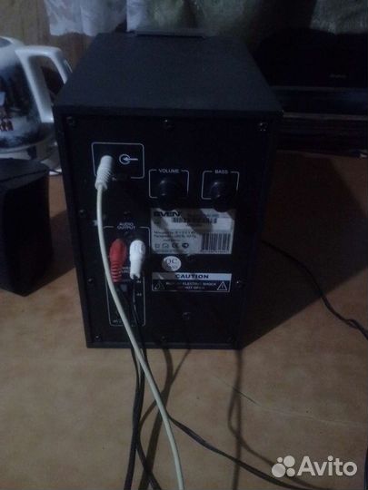 Колонки для компьютера с сабвуфером