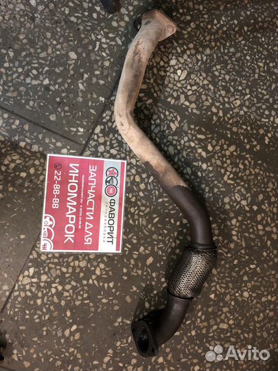 Приемная труба глушителя (Zotye T600)