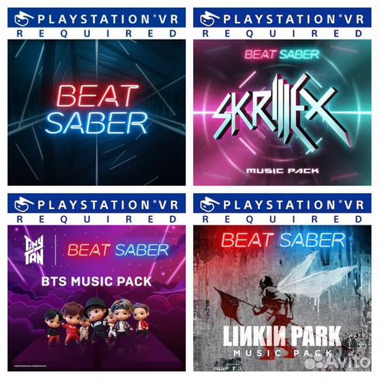 Beat Saber VR + Linkin Park Music Pack PS4 PS5