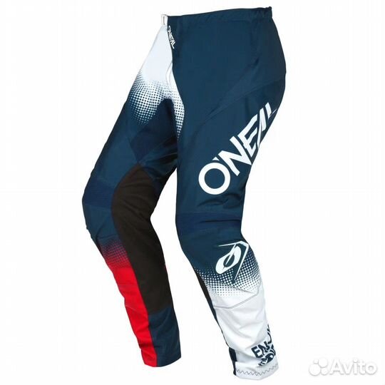 Мотоштаны Oneal Element-racewear-V-22-pants blue-w