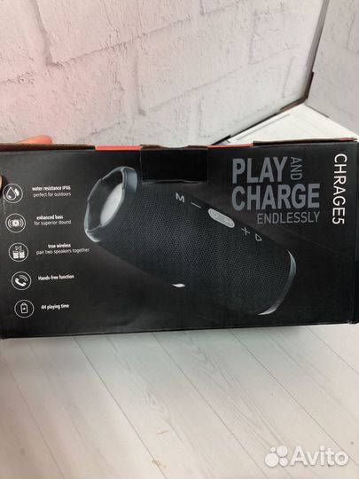 Колонка JBL Charge 5, черная(82смт)