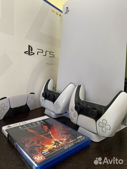 Sony playstation 5 ps5 2 джойстика