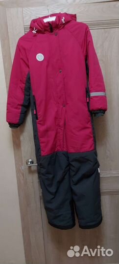 Зимний комбинезон для девочки 140