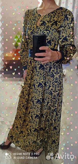 Платье в пол