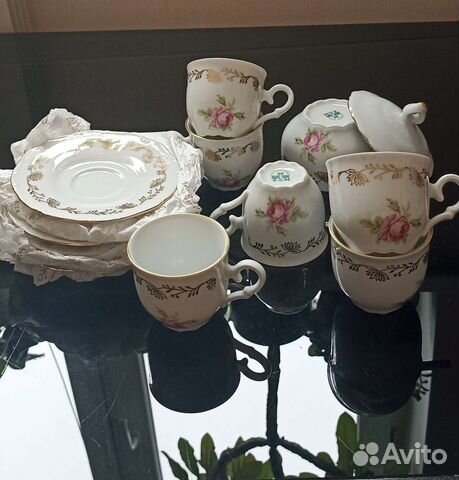 Новый кофейный набор 70-х годов Чехия