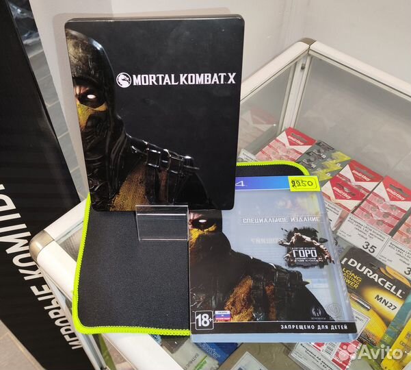 Диск Игра PS4 Mortal Kombat X Steelbook Edition