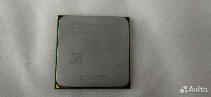 Процессор phenom X4 9650