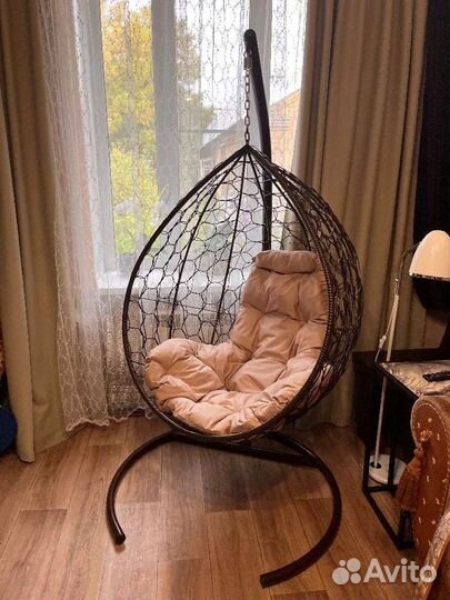 Кокон гнездо качели мебель ротанг подвесное