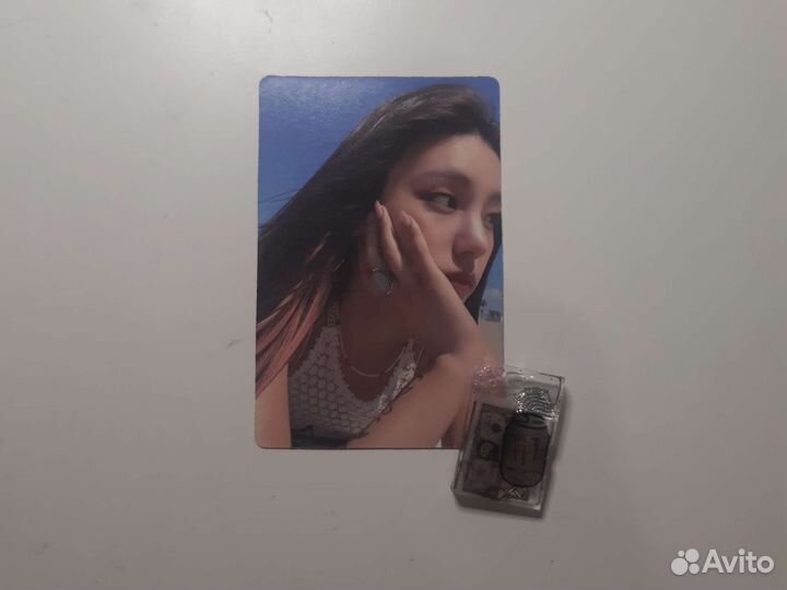 Карта с участницей Itzy Йеджи