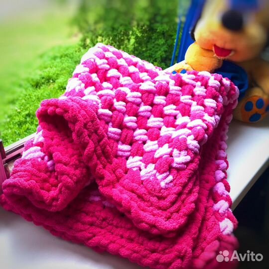 Плюшевые пледы на заказ