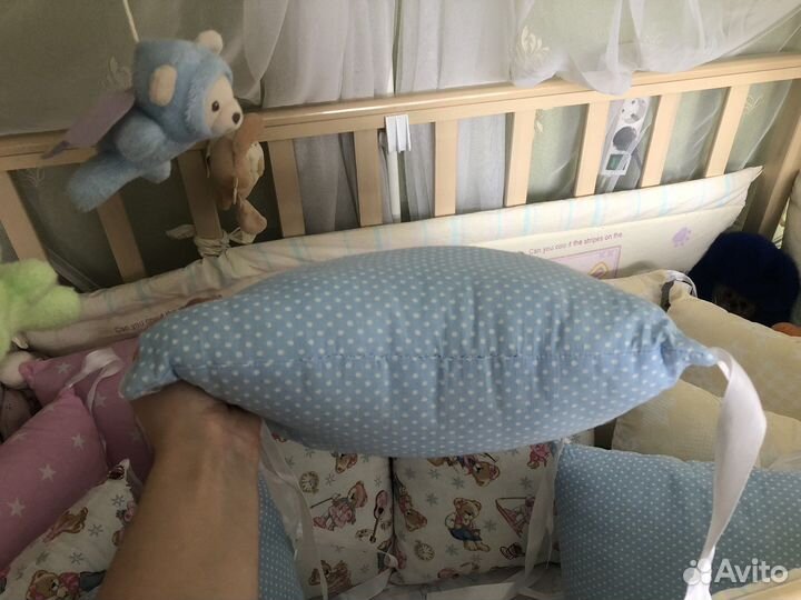 Бортики в кроватку