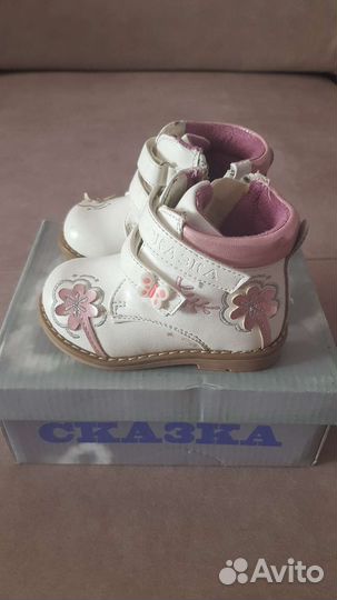 Ботинки демисезонные для девочки 20 размер