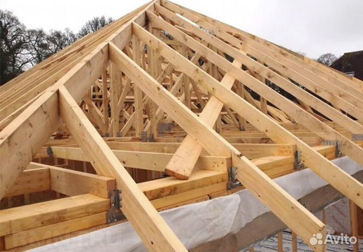 Кровельные работы.Монтаж кровли