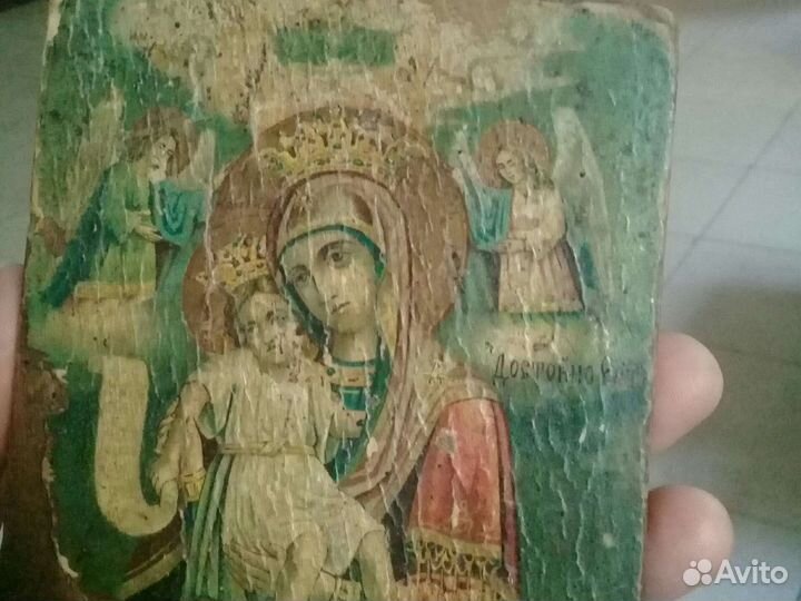 Старая икона Пресвятая Богородица