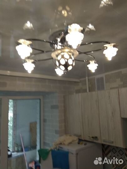 Люстра потолочная бу