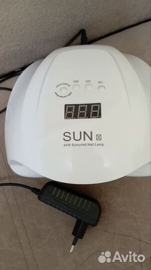 Лампа для маникюра Sun x 54 w