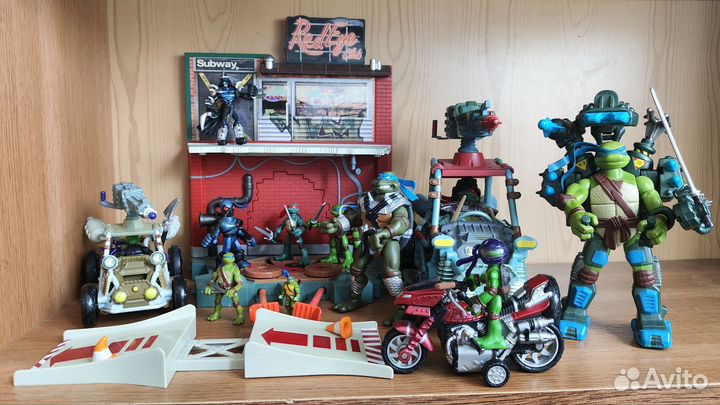 Черепашки ниндзя игрушки комплект