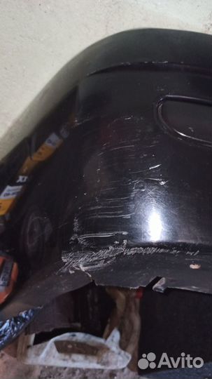 Задний бампер priora 1 хэтчбек